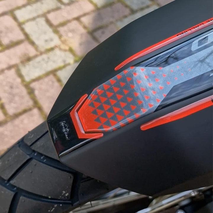 Resin Bike Aufkleber Motorrad Kompatibel Mit Honda Transalp XL 750 2023-2025 Schutz Motorrad Kotflüg