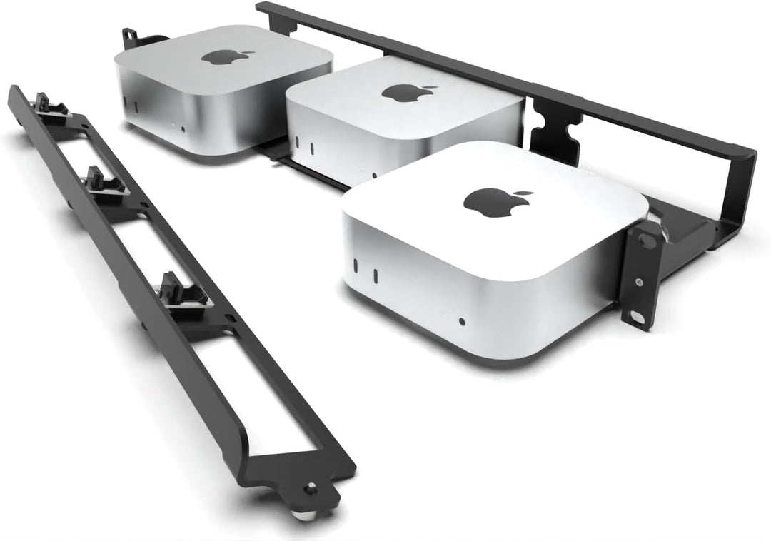 19-inch 1.25U Rack Mount Compatible with 1~3 Mac Mini 2024 (M4)