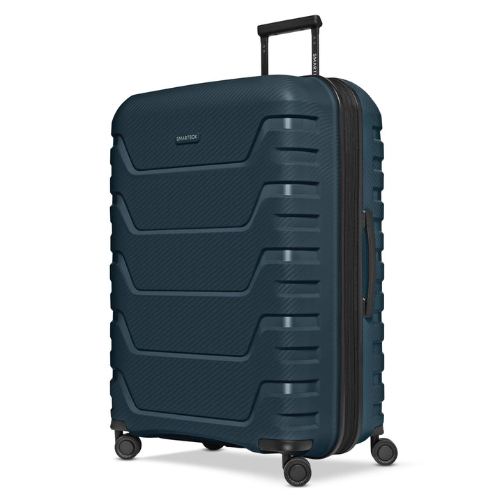 Smartbox Hartschalen Check-in Koffer | Grosser XL Trolley 52 x 33x 76 cm von 111 auf 120 Liter erwei