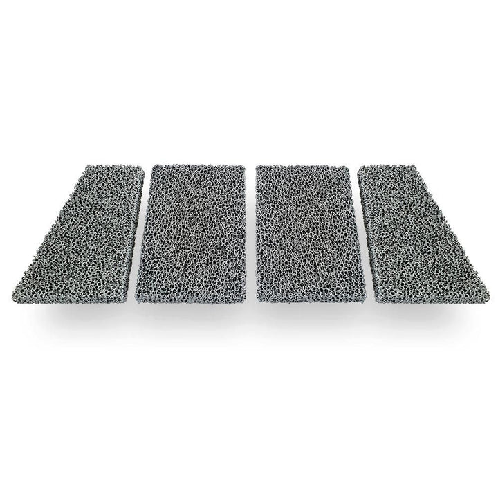 Feuerfest 123 - Feinstaubfilter Kaminofen 547x213x25 mm, Kompatibel mit Hark, 4-teilig, Feinstaub Ru
