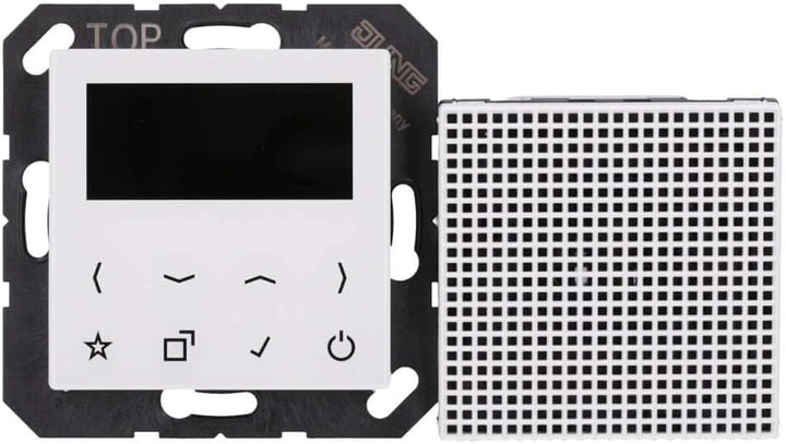 Smart Radio Dab + Kit Mono S As/A Lautsprecher weiss alpin Set Weiss mit 1 Lautsprecher, Set Weiss m