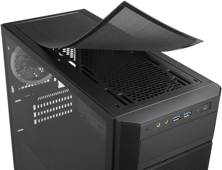 Sharkoon V1000 RGB, mATX Gaming PC Gehäuse Classic