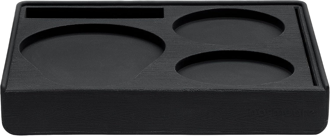 Normcore Espresso 58 mm Siebträger-Stopfstation, kompakte Stopfstation, Barista-Eck-Tamping-Matte mi