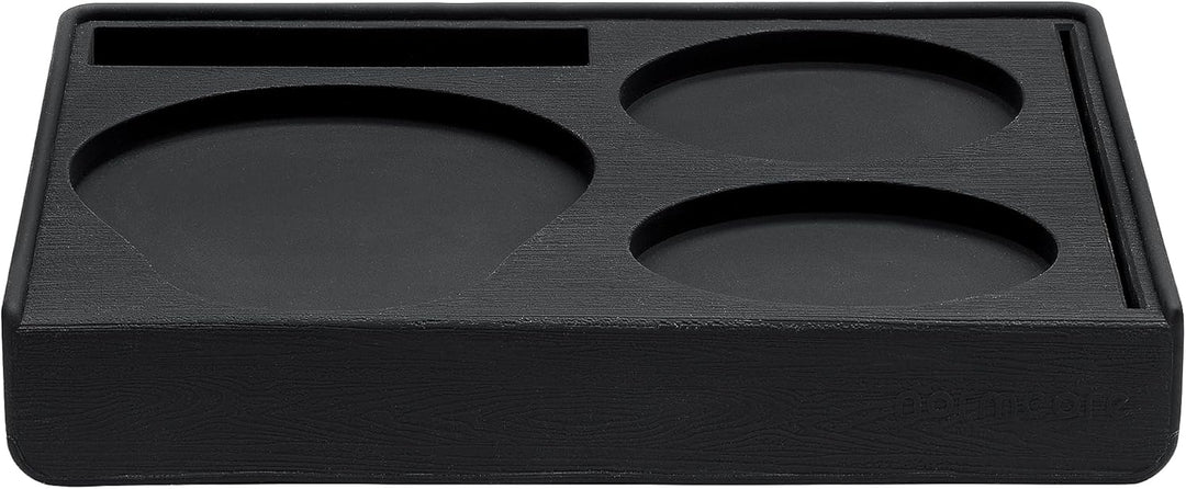 Normcore Espresso 58 mm Siebträger-Stopfstation, kompakte Stopfstation, Barista-Eck-Tamping-Matte mi