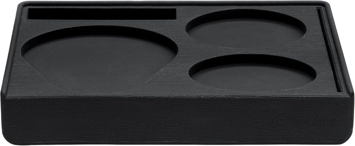Normcore Espresso 58 mm Siebträger-Stopfstation, kompakte Stopfstation, Barista-Eck-Tamping-Matte mi