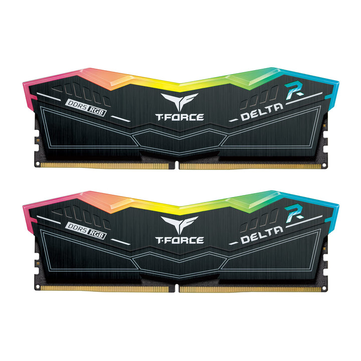Team T-FORCE Delta RGB Schwarz 32GB Kit DDR5 (2x16GB) 7200MHz, CL34, FF3D532G7200HC34ADC01 32GB(2x16