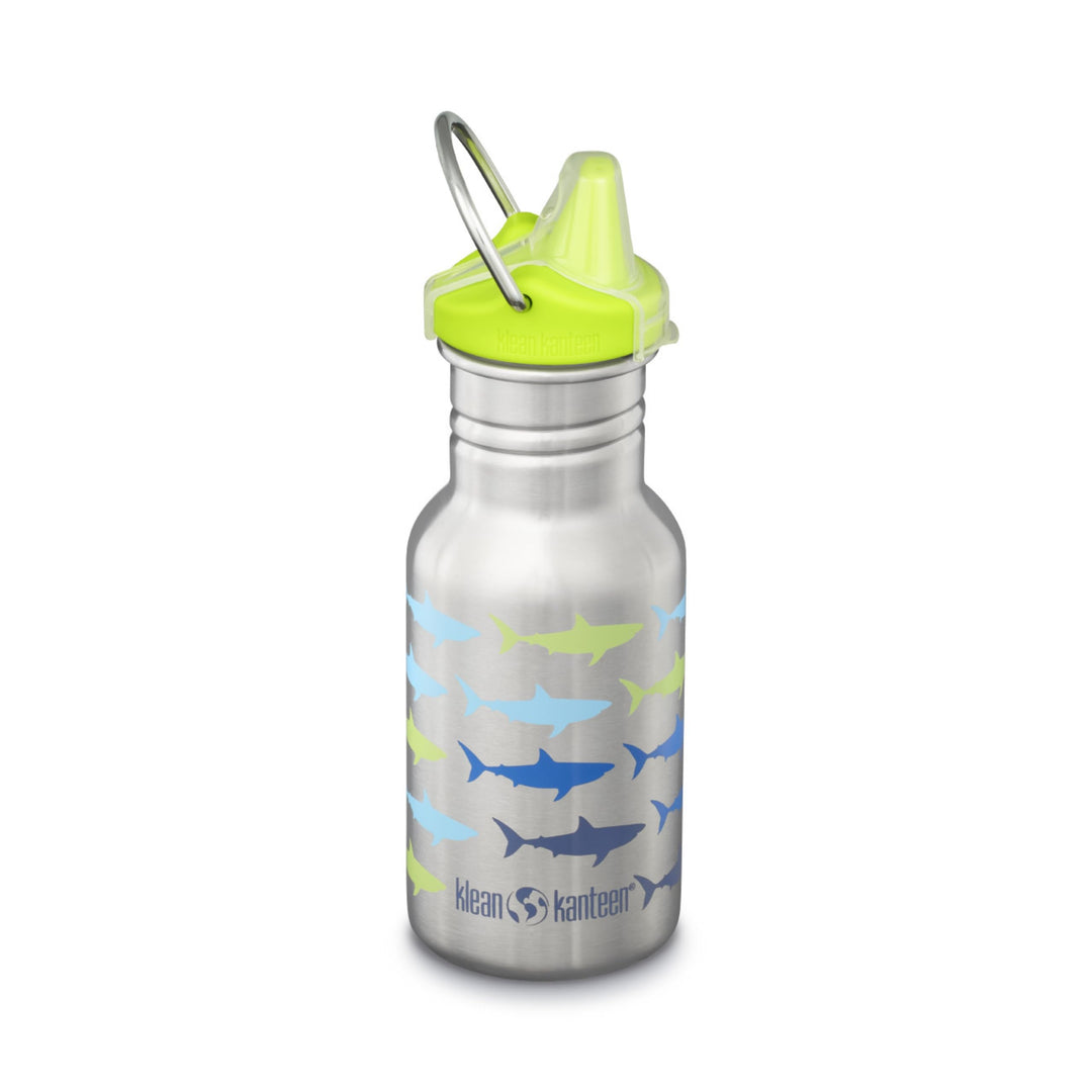 Klean Kanteen Kid Kanteen Classic mit Sippy Cap Haie, Haie