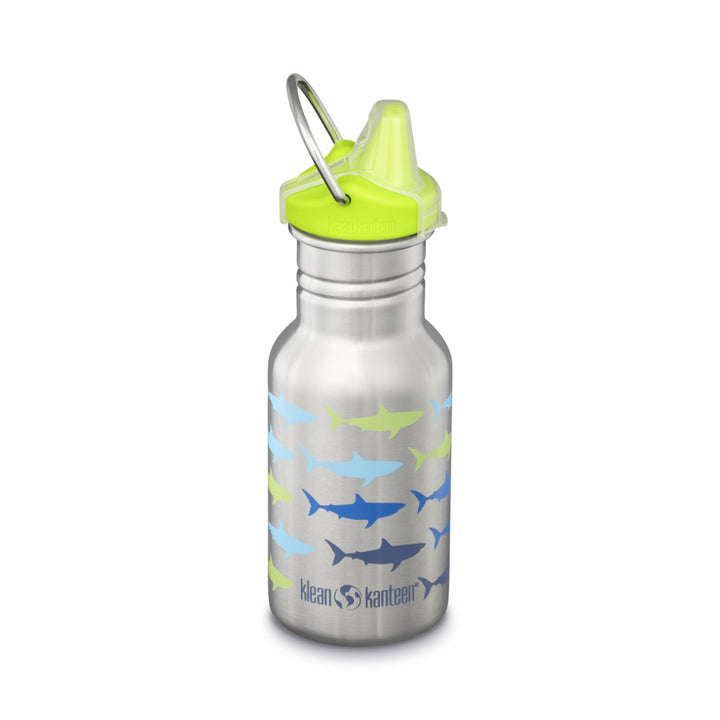 Klean Kanteen Kid Kanteen Classic mit Sippy Cap Haie, Haie
