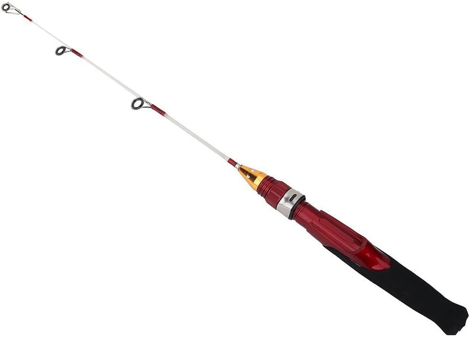 VGEBY EIS Angelrute 20'' Mini tragbare Spinnruten für Sea Boat Fishing Angeln