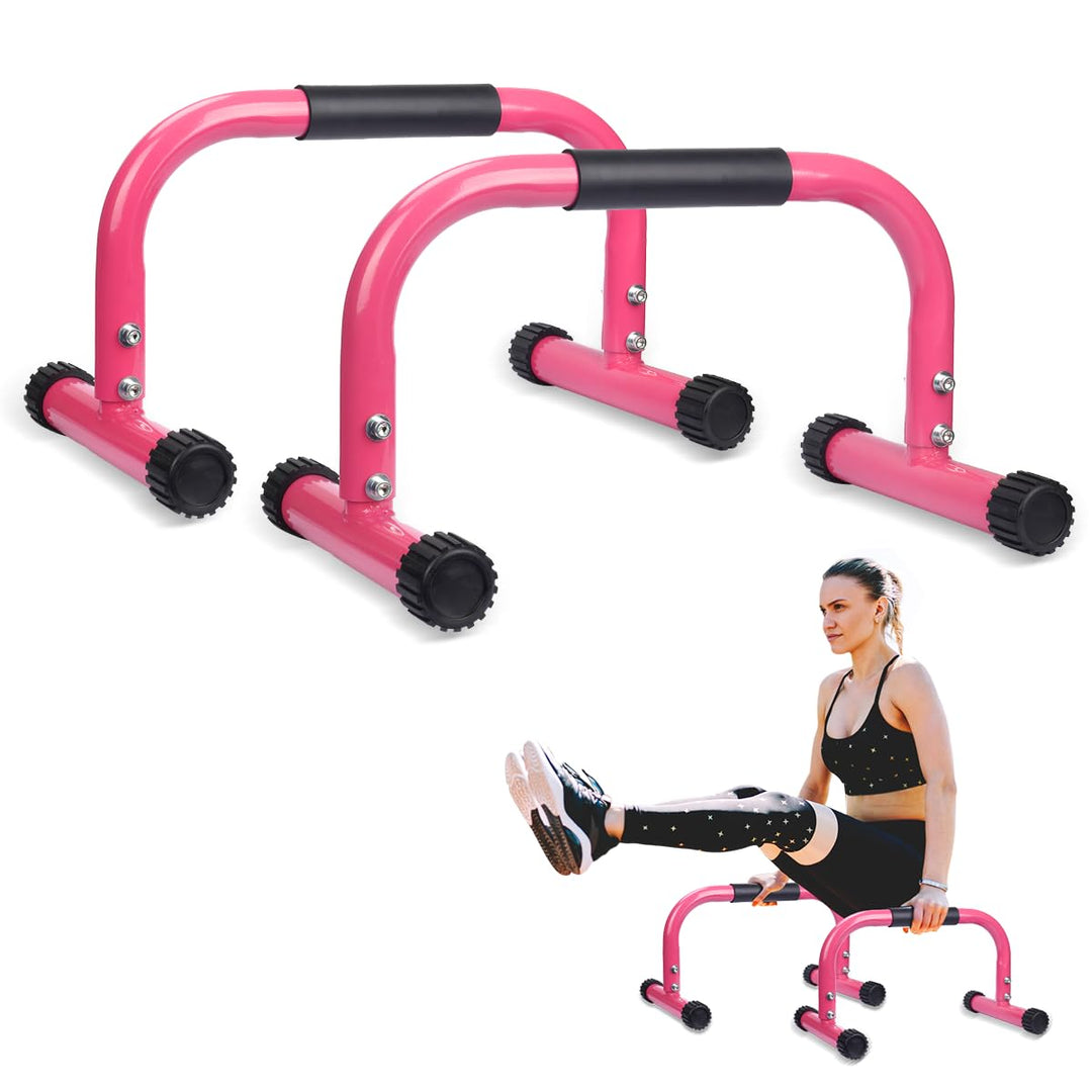 AmazeFan Parallettes, Handstand Barrenm, Grosser Push Up Bar &amp; &amp; Dip Barren, Rutschfeste Liegestützg