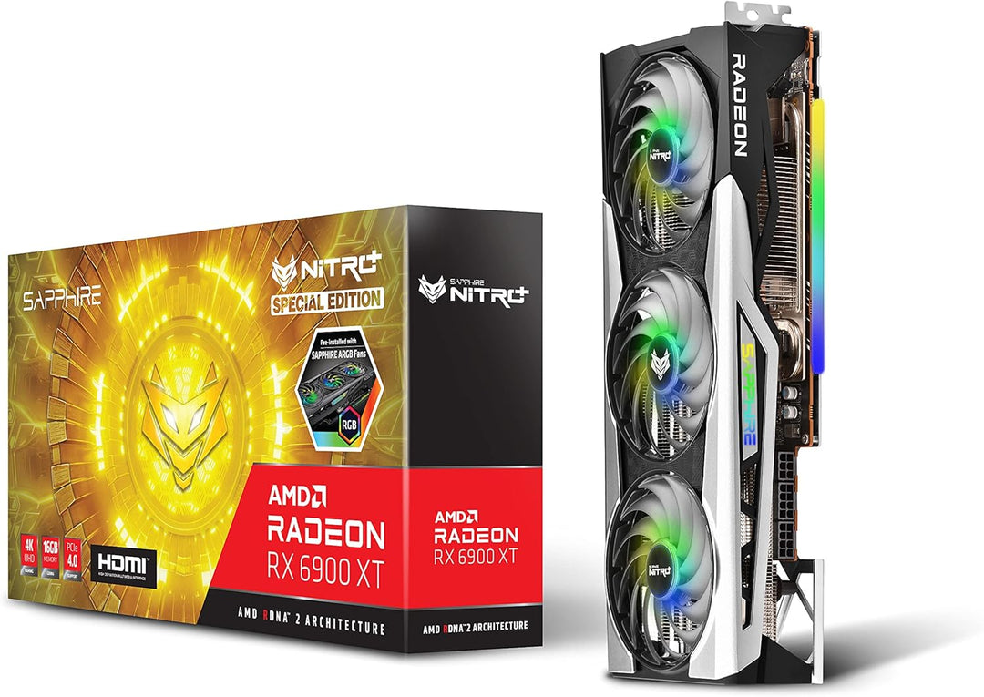 Sapphire Nitro+ RADEON RX 6900 XT SE Gaming OC 16GB GDDR6 HDMI 3XDP Single, Single