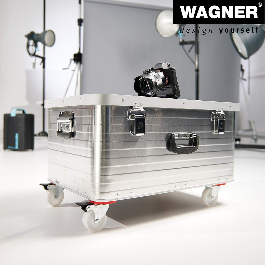 WAGNER Transportroller Transporthilfe I Schichtholz mit Grip 60 x 40 x 12,5 cm, Tragkraft 200 kg I U