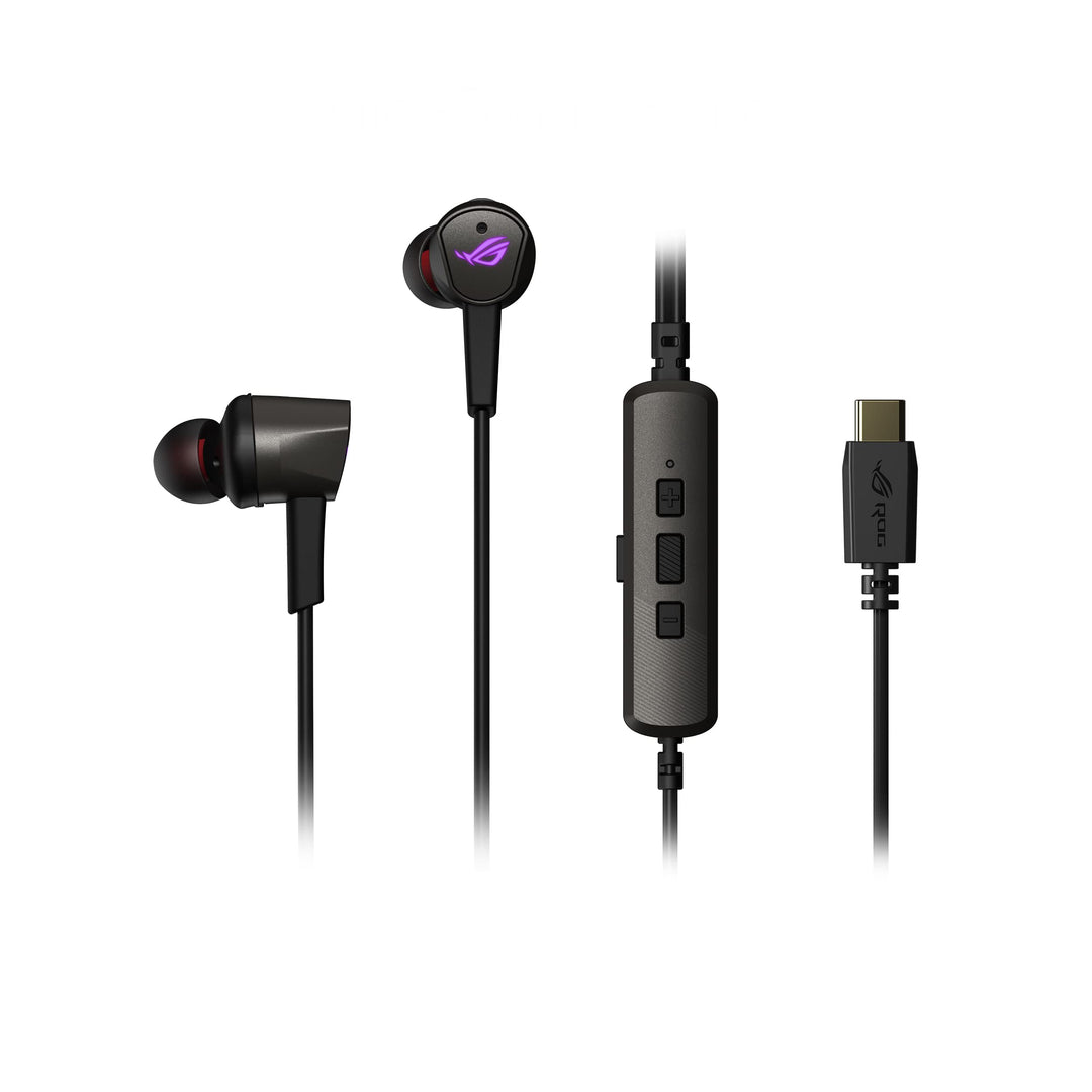 ASUS ROG Cetra II In-Ear-Gaming-Kopfhörer (Geräuschunterdrückung (ANC), Treiber aus Flüssigsilikonka