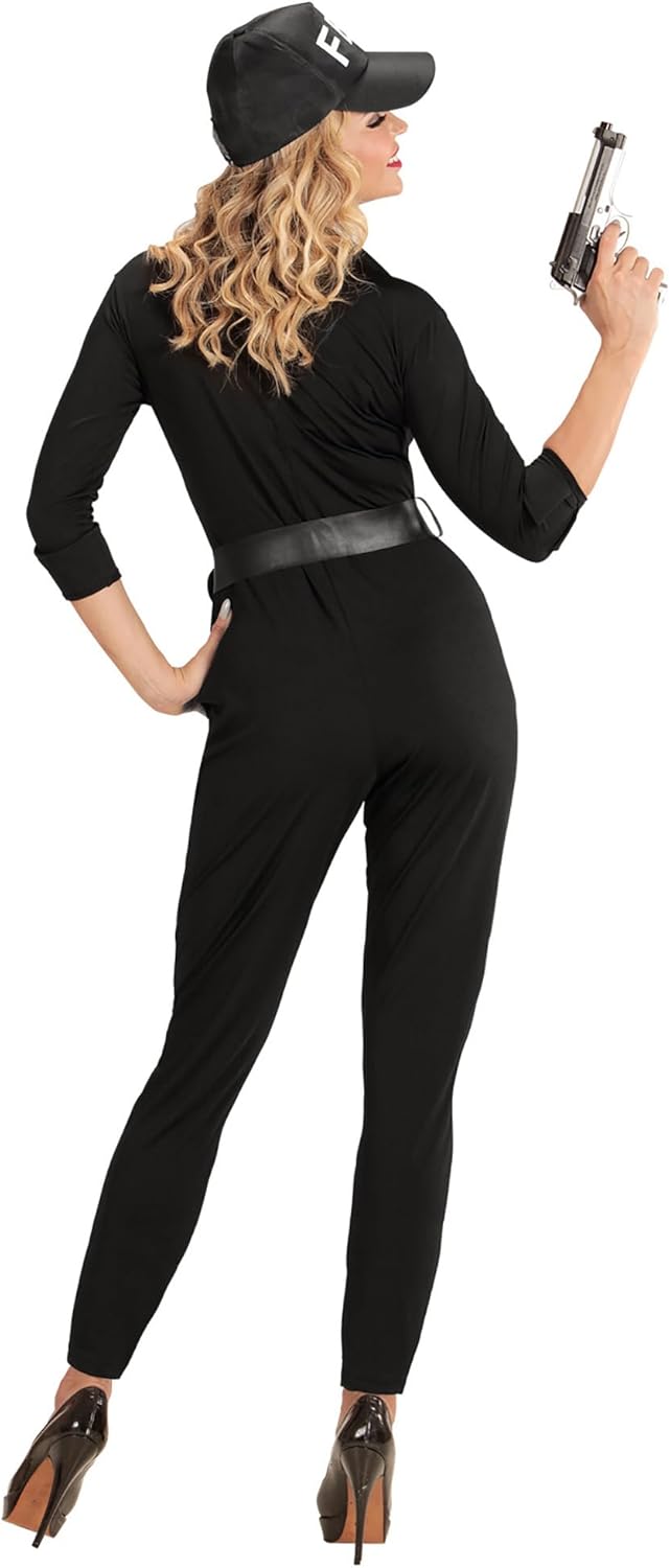 WIDMANN 74031 COSTUME AGENTE FBI S DONNA TUTA +CINT +BERR #7403, S