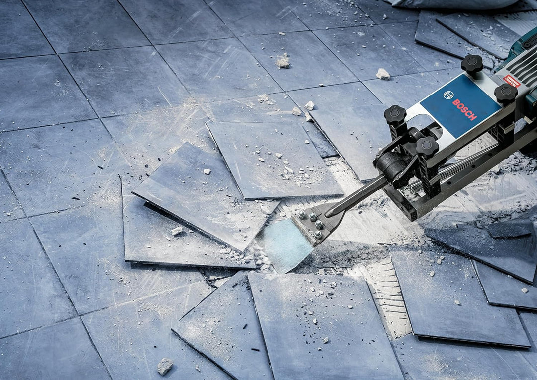 Bosch 1x PRO HEX 28 Bodenschaber (für Fliesen, Teppich, 510 x 152 mm, Professional Zubehör Zerkleine