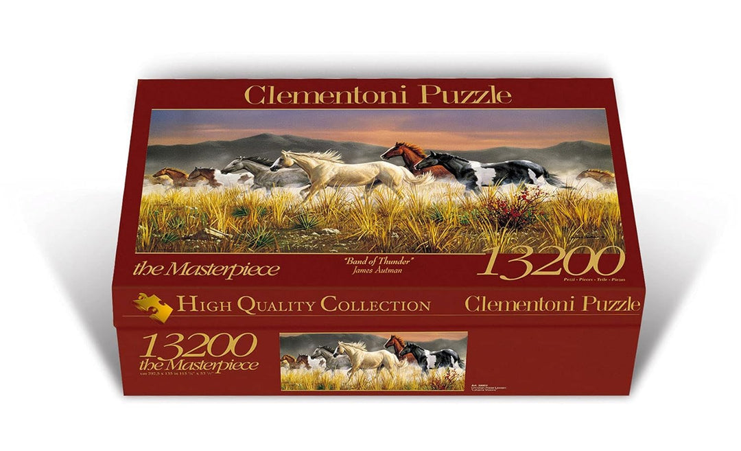 Clementoni 38006 Band Of Thunder – Puzzle 13200 Teile, Geschicklichkeitsspiel für die ganze Familie,