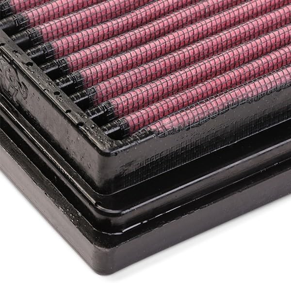 K&N 33-2539 Motorluftfilter: Hochleistung, Prämie, Abwaschbar, Ersatzfilter,Erhöhte Leistung, 1987-2