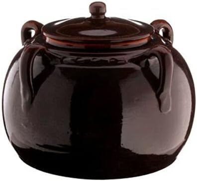 Colì Brunella Abfalleimer mit Griffen, Topf aus Terrakotta und Terrecotte seit 1650, Durchmesser 25