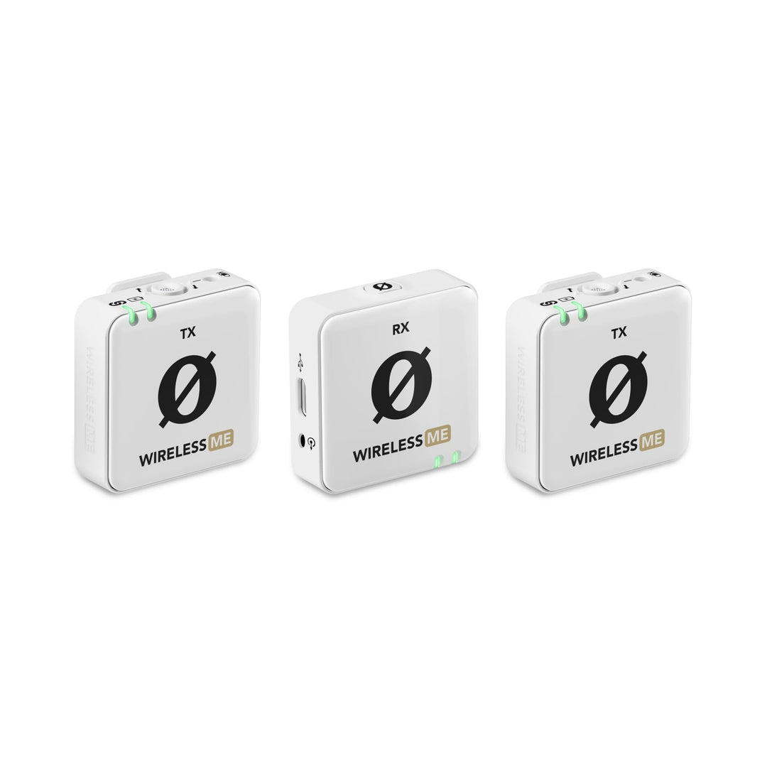 RØDE Wireless ME Dual Set: Kompaktes drahtloses Mikrofonsystem mit GainAssist-Technologie, integrier