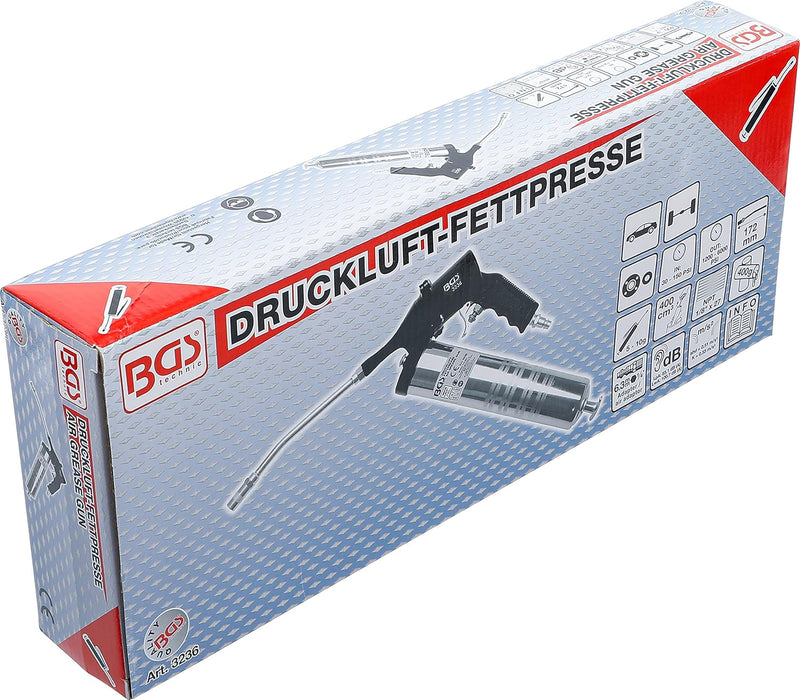 BGS 3236 | Druckluft-Fettpresse | 400 cm³, Druckluft-Fettpresse