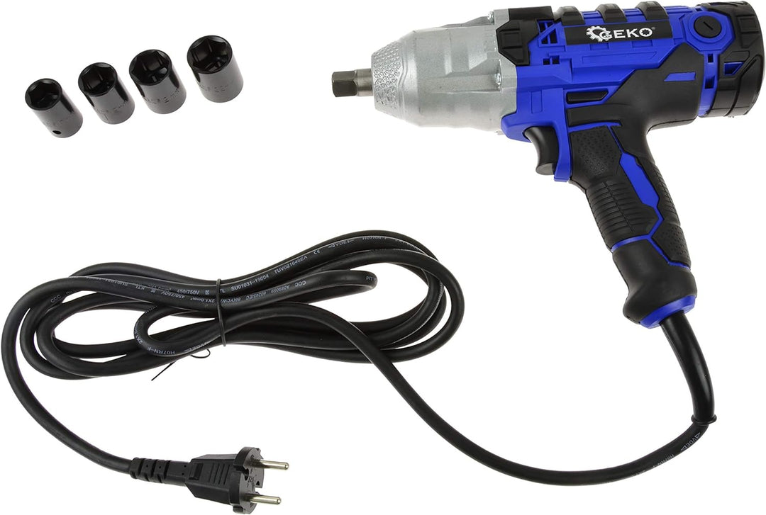 Elektro Schlagschrauber - Elektroschrauber, Elektrischer Schlagschrauber 1/2" mit Schlagnüsse - 450W