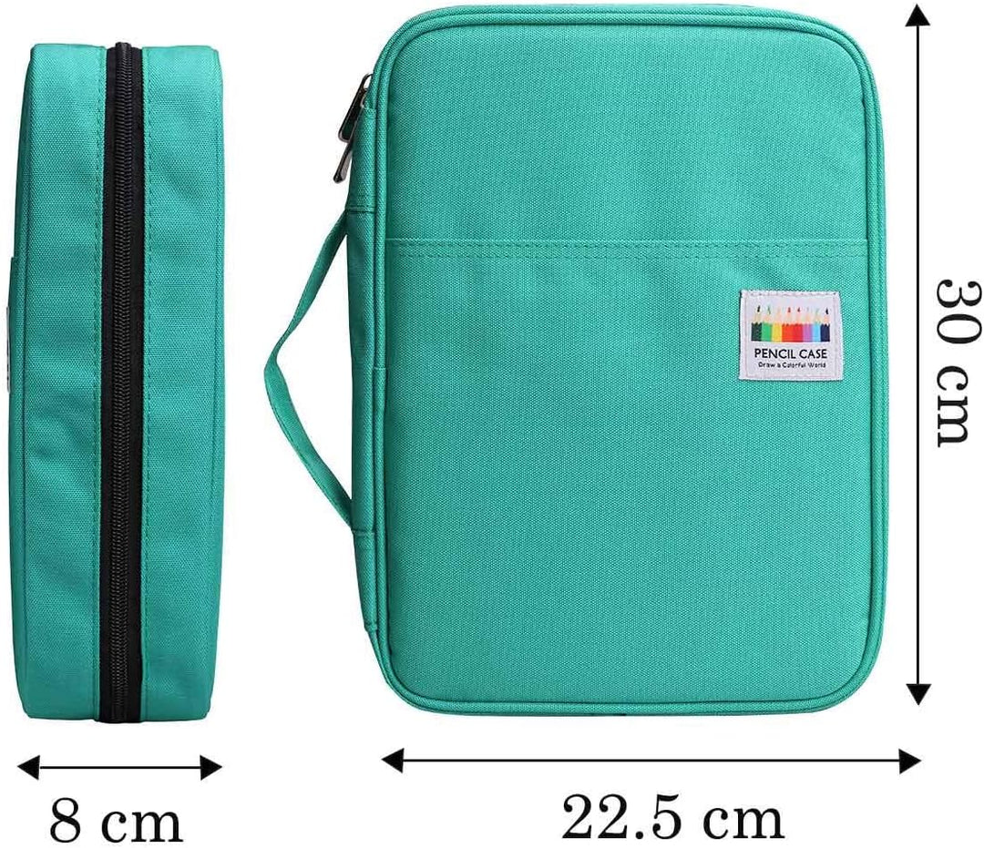 JAKAGO Grosse Federmäppchen XXL mit 220 Schlitze Stifte Aufbewahrung, Wasserdichtes Stiftetasche für