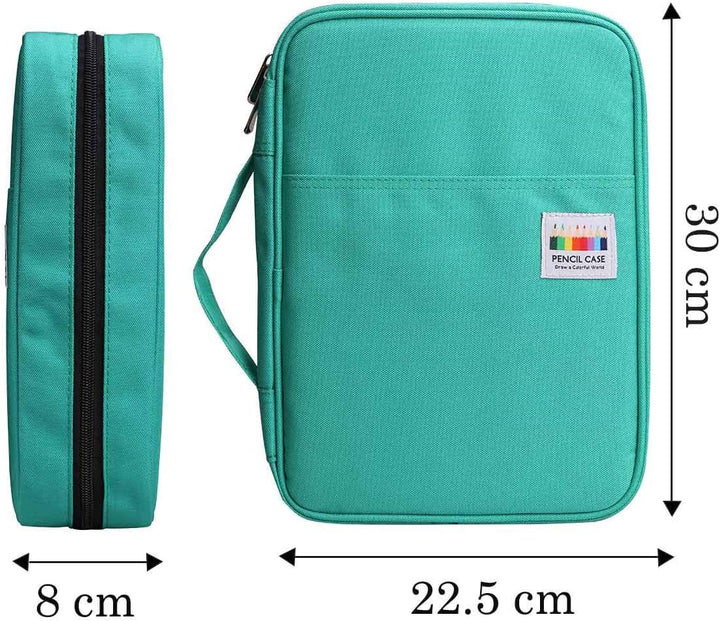 JAKAGO Grosse Federmäppchen XXL mit 220 Schlitze Stifte Aufbewahrung, Wasserdichtes Stiftetasche für
