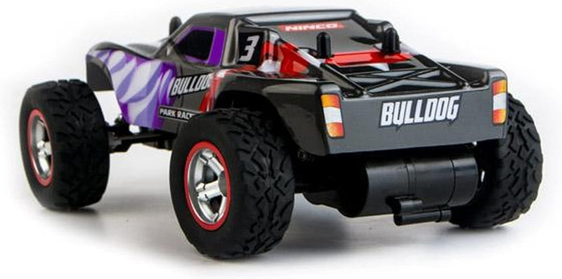 NincoRacers - Bulldog + | Grosser Monster Truck Ferngesteuert | Massstab 1/18 mit 4 Rädern und super