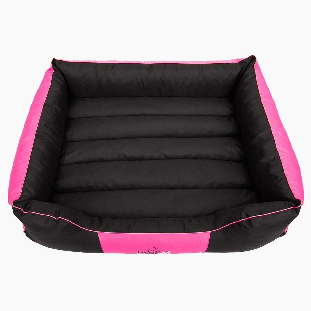 HobbyDog Hundebett Hundekorb Hundesofa für Haustier Kleine Hunde Waschbar - Comfort L - Rosa L [L 65