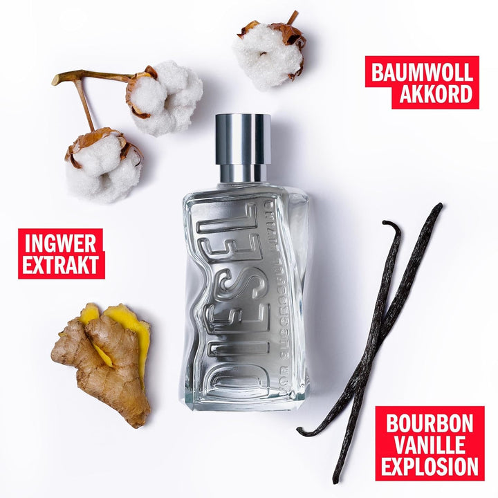 D by Diesel Set | Unisex | Parfum für Damen und Herren | Eau de Toilette 30ml mit Duschgel 75ml | 2-