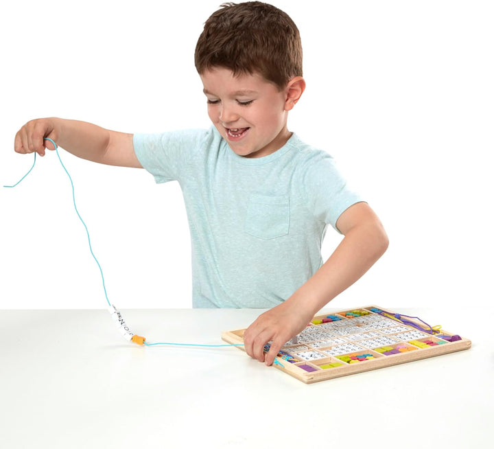 Sablon Melissa and Doug 3774 - Holzperlen ABC+Motive