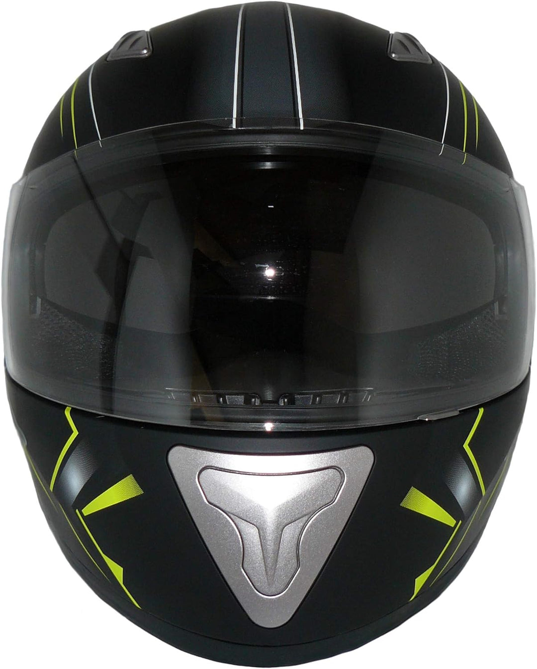 protectWEAR Integralhelm mit Sonnenblende H520-ARROW-GB - Black, Grösse M, M