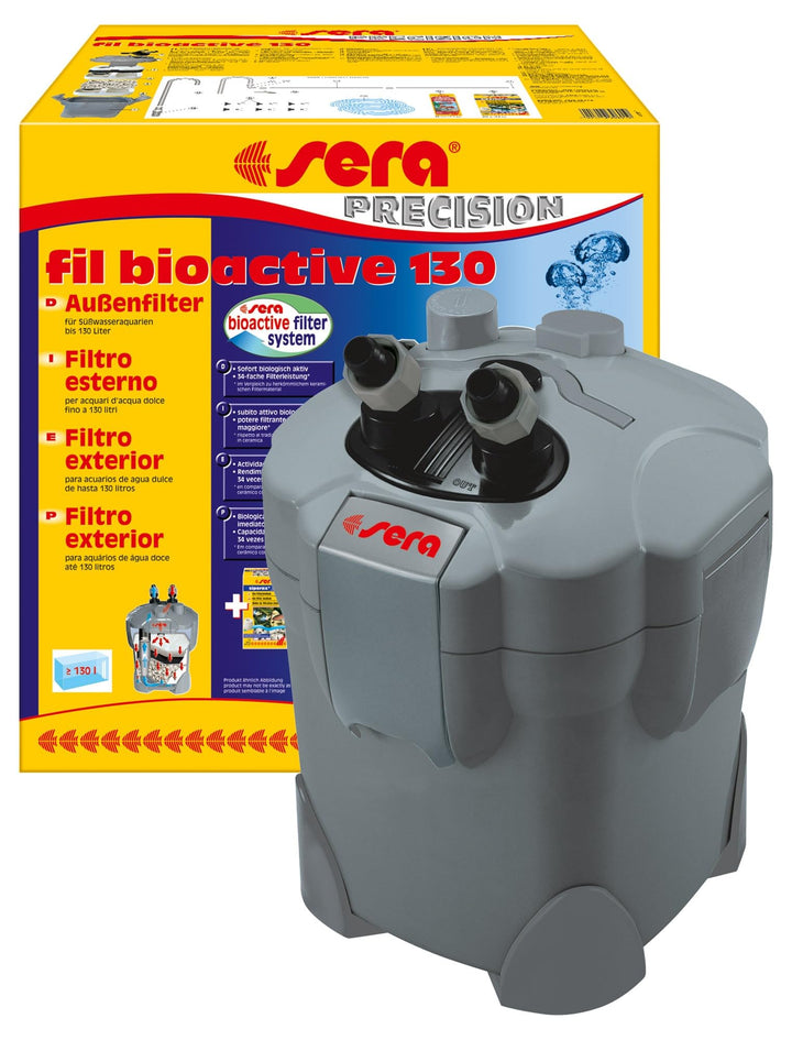 sera fil bioactive 130 - Vielseitige und bedienerfreundliche Aussenfilter für Süsswasseraquarien, Bi