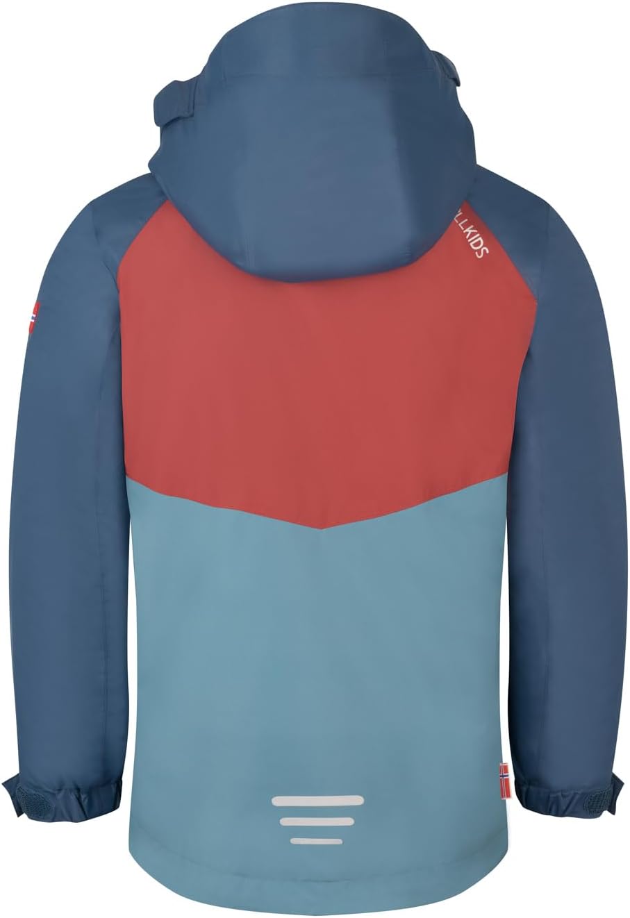 Trollkids Kids Bryggen 3in1 Jacket 92 Carmin Red, 92 Carmin Red
