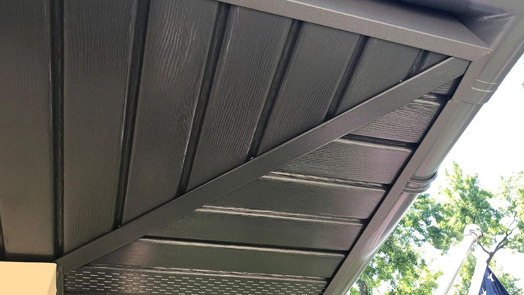 Bryza Kunststoffpaneele Weiss RAL9010 1,50m Wandpaneele Deckenpaneele Innen und Aussen Unterdachpane