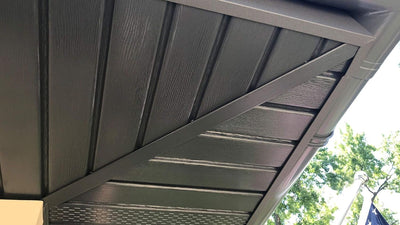 Bryza Kunststoffpaneele Weiss RAL9010 1,50m Wandpaneele Deckenpaneele Innen und Aussen Unterdachpane