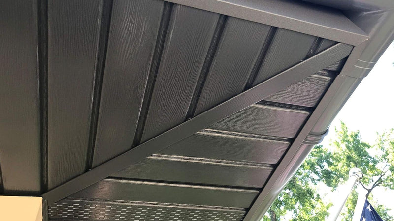 Bryza Kunststoffpaneele Weiss RAL9010 1,50m Wandpaneele Deckenpaneele Innen und Aussen Unterdachpane
