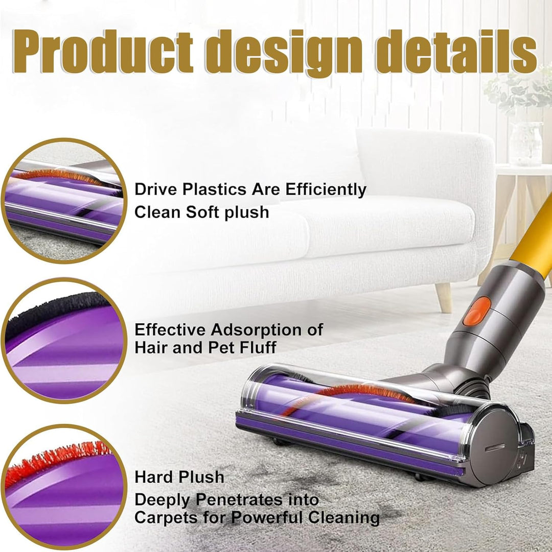 Elektrische Bürste für Dyson V12 Detect Slim V10 Digital Slim, Ersatzteil Direktantrieb Reiniger Kop