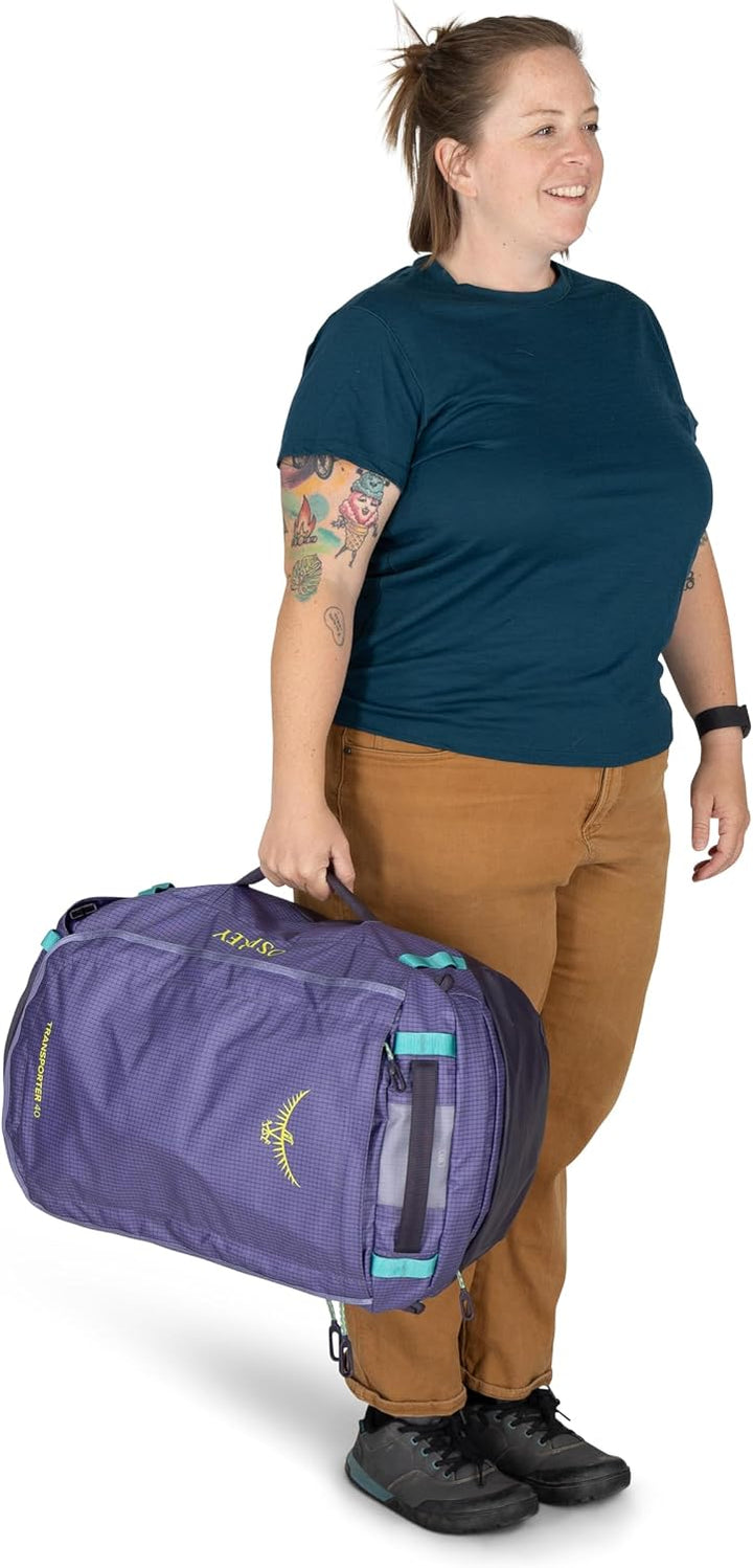 Osprey Unisex – Erwachsene Transporter 40 Duffel Bag Einheitsgrösse Red Mountain, Einheitsgrösse Red