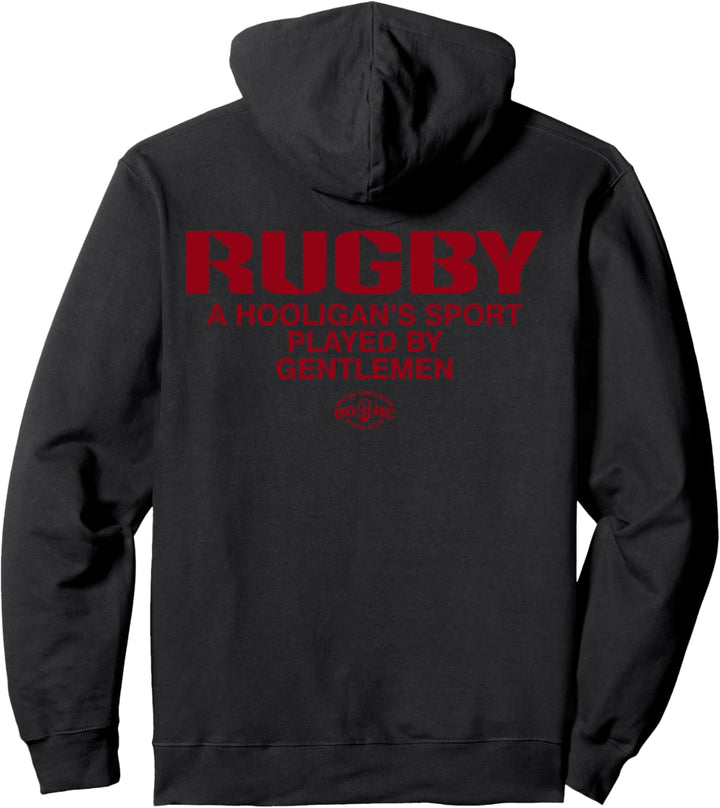 Brutaler Herren Rugby-Club Hooligan's Sport Pullover Hoodie