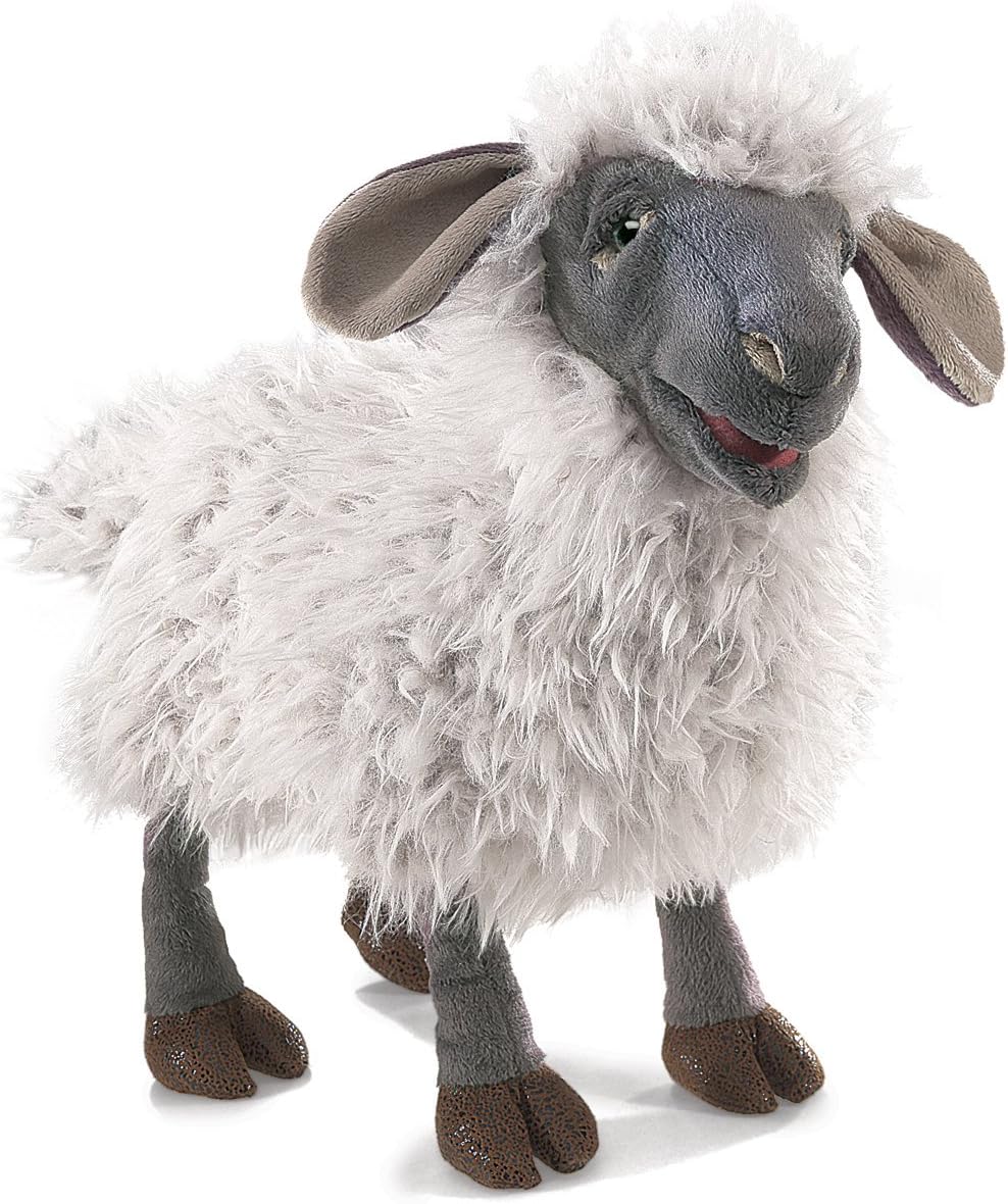 Folkmanis 3058 Bleating Sheep Plush Toy