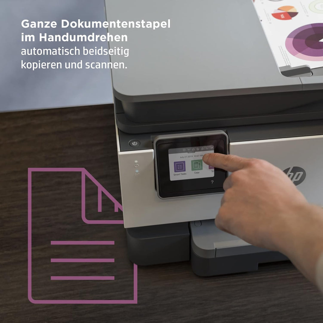 HP OfficeJet Pro 9010e Multifunktionsdrucker, 6 Monate gratis drucken mit HP Instant Ink inklusive,