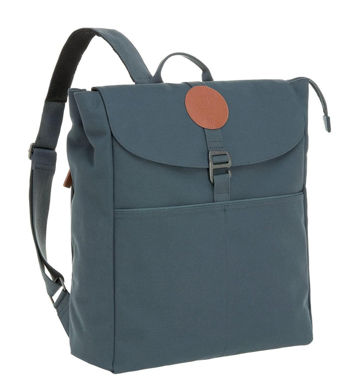 LÄSSIG Baby Wickelrucksack Wickeltasche Babytasche stylische Tasche inkl. Wickelzubehör/Backpack Adv