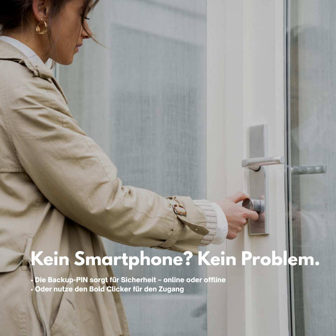 Bold - Smart Lock SX-35 - Türschloss mit App-Steuerung und Fernzugriff – Elektronisches Türschloss o