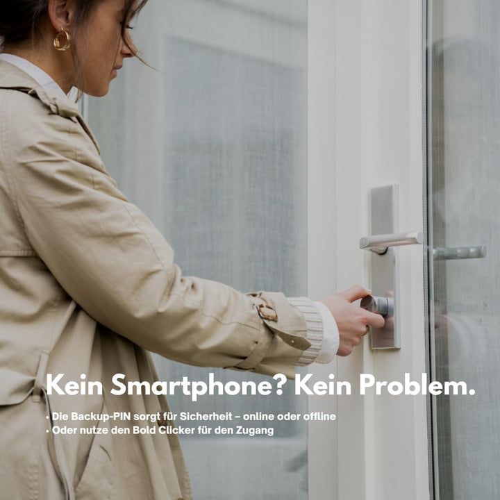 Bold - Smart Lock SX-35 - Türschloss mit App-Steuerung und Fernzugriff – Elektronisches Türschloss o