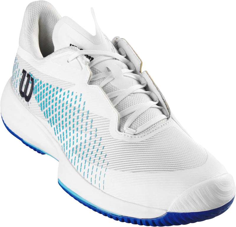 Wilson Herren KAOS Swift 1.5 Sneaker 46 2/3 EU White Blue Atoll Lapis Blue, 46 2/3 EU White Blue Ato