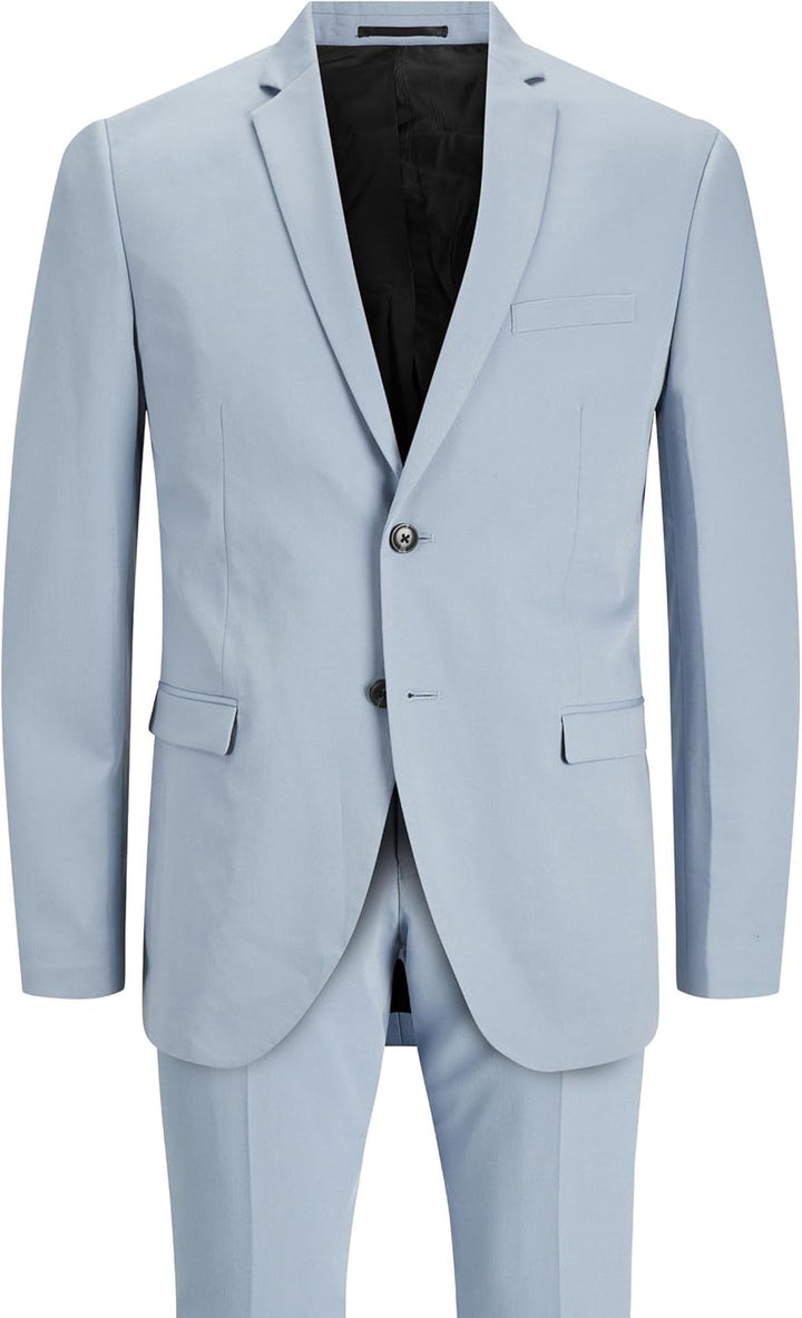 JACK &amp; JONES Herren Jprfranco Suit Noos Anzug 52 Ashley Blue/Fit:super Slim Fit, 52 Ashley Blue/Fit: