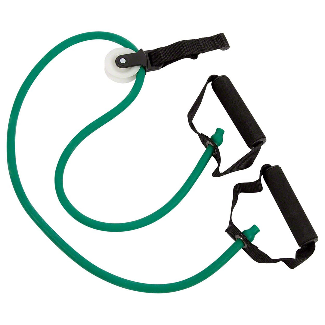 Shoulder Tube Pulley Fitness Tube Gymnastik Expander Training stark - grün, stark - grün