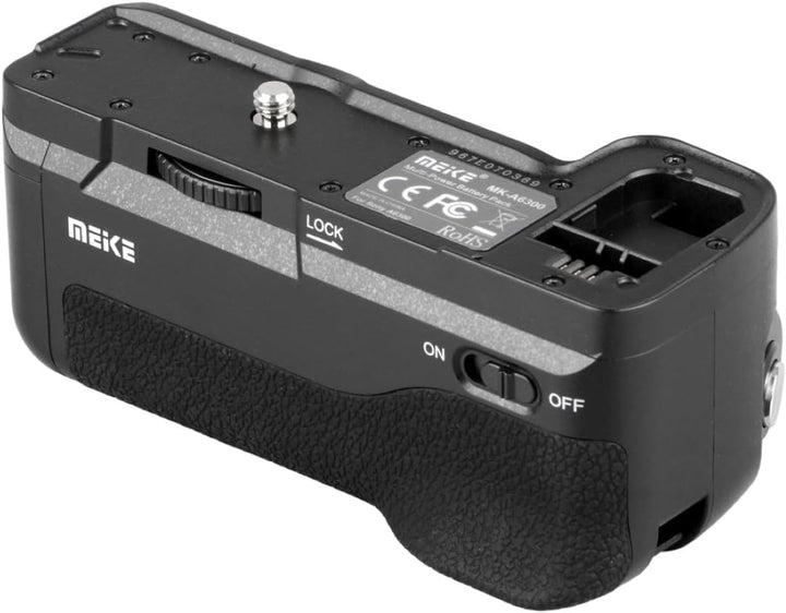 Meike Batteriegriff für Sony Alpha A6500 mit Funk-Timer-Fernbedienung MK-A6500 Pro Akkugriff perfekt