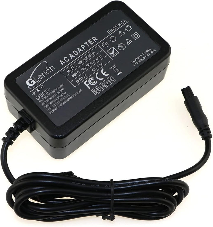 Glorich EH-5 Plus EP-5B Ersatz für AC-Adapter für Nikon 1 V1, D500, D600, D610, D750, D800, D810, D7